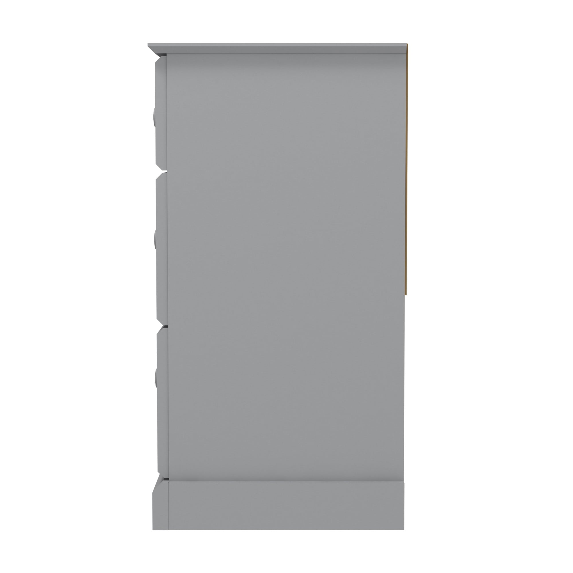 Campbell 6-Drawer Kids Dresser, Gray