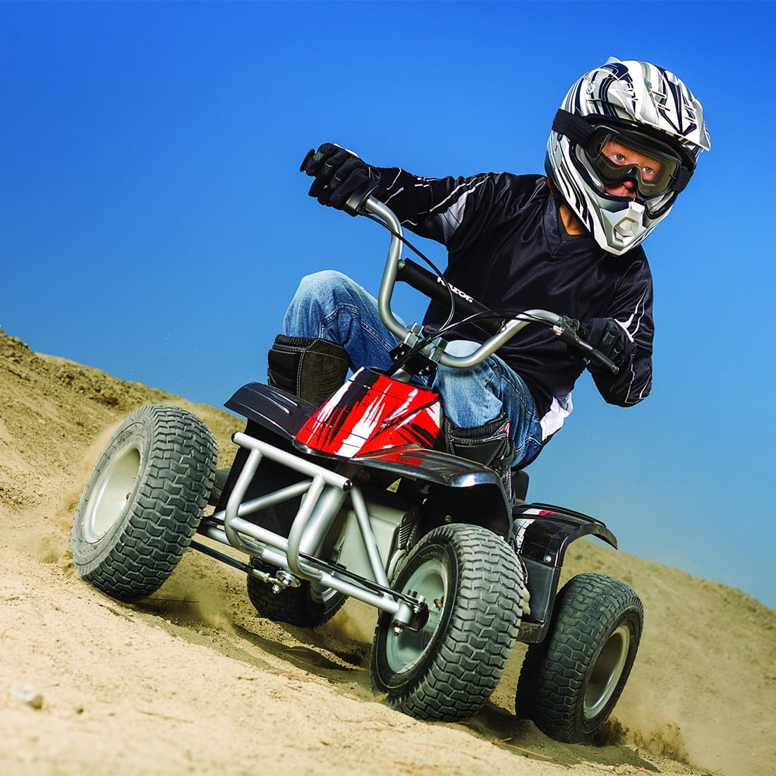 AlveyTech 24 Volt 9 Ah Battery Pack for Razor Dirt Quad with Wiring Harness - Replacement Batteries