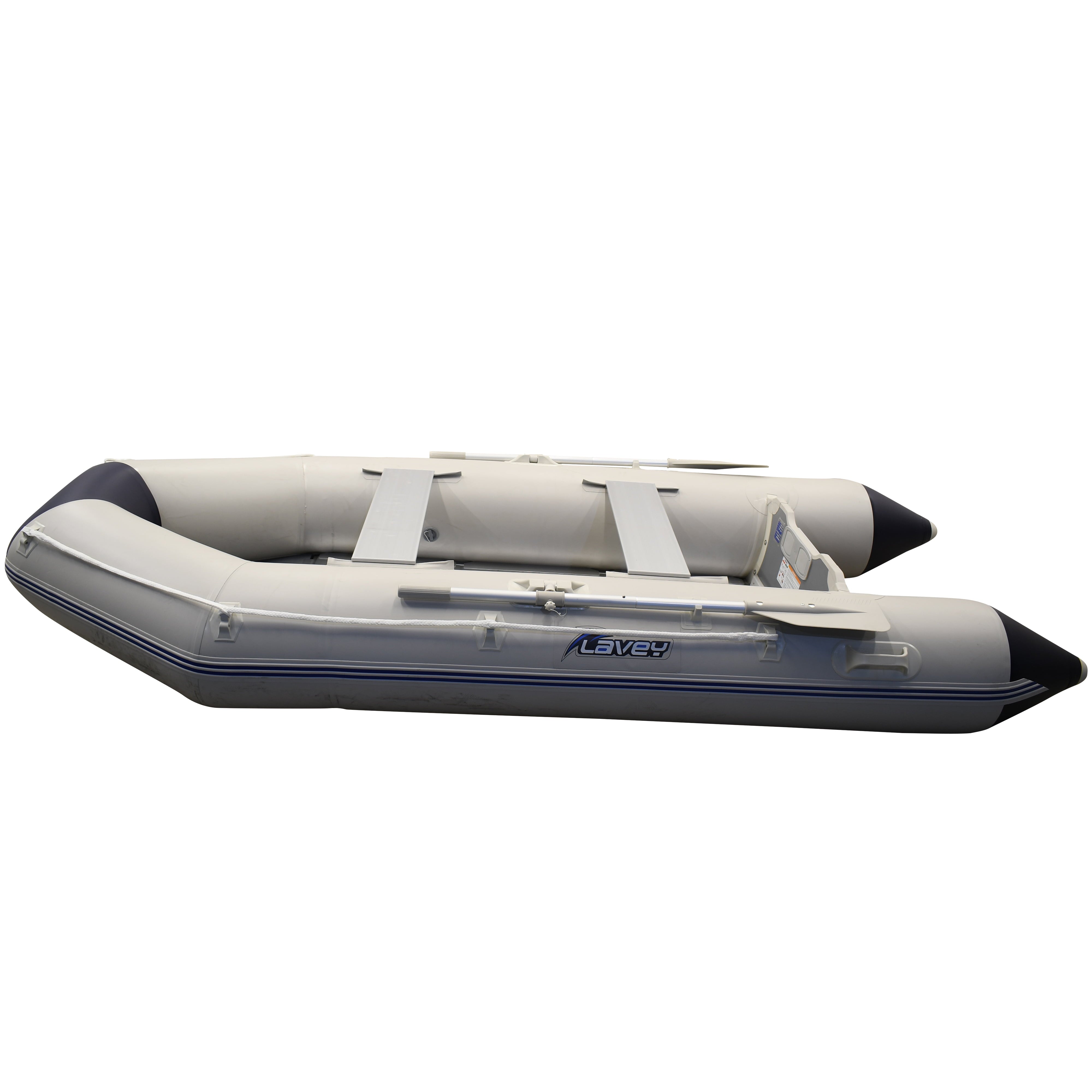 2020 Massimo Inflatable Aluminum Heavy Duty Dinghy Tender Boat Wood Transom (330cm (10.8ft))