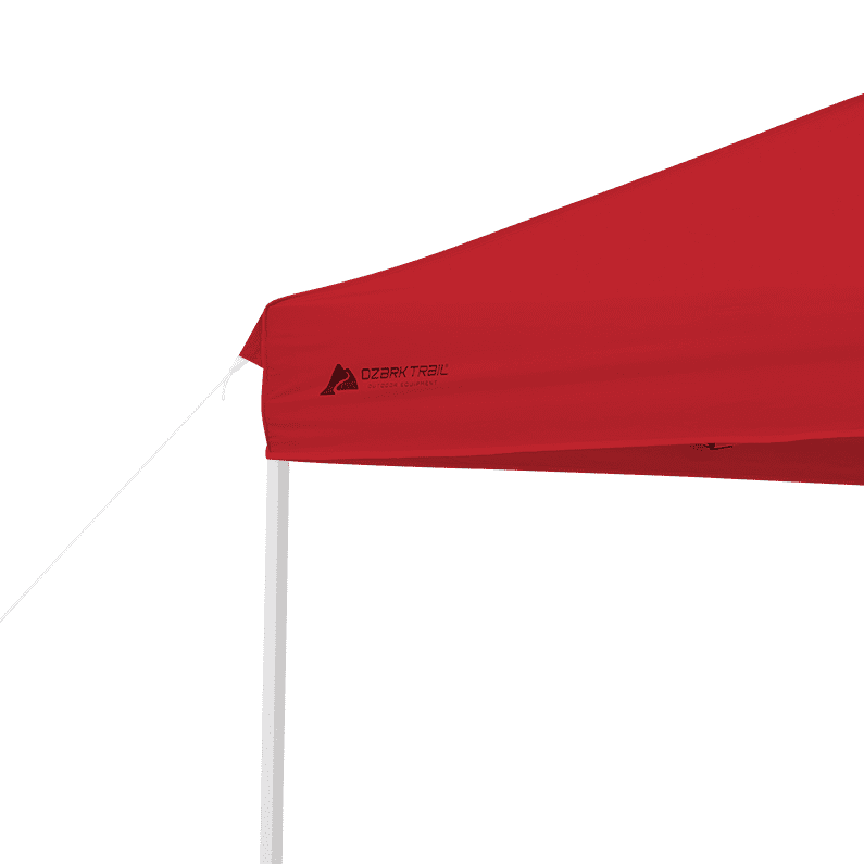 Ozark Trail 10' x 10' Simple Push Straight Leg Canopy (100 Sq. ft.)