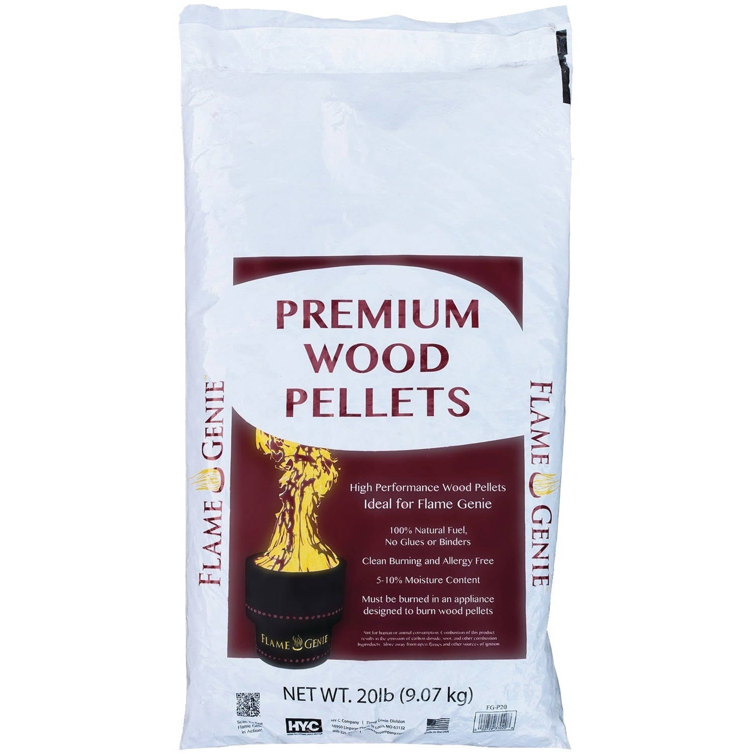 Flame Genie FG-P20 Wood Pellets