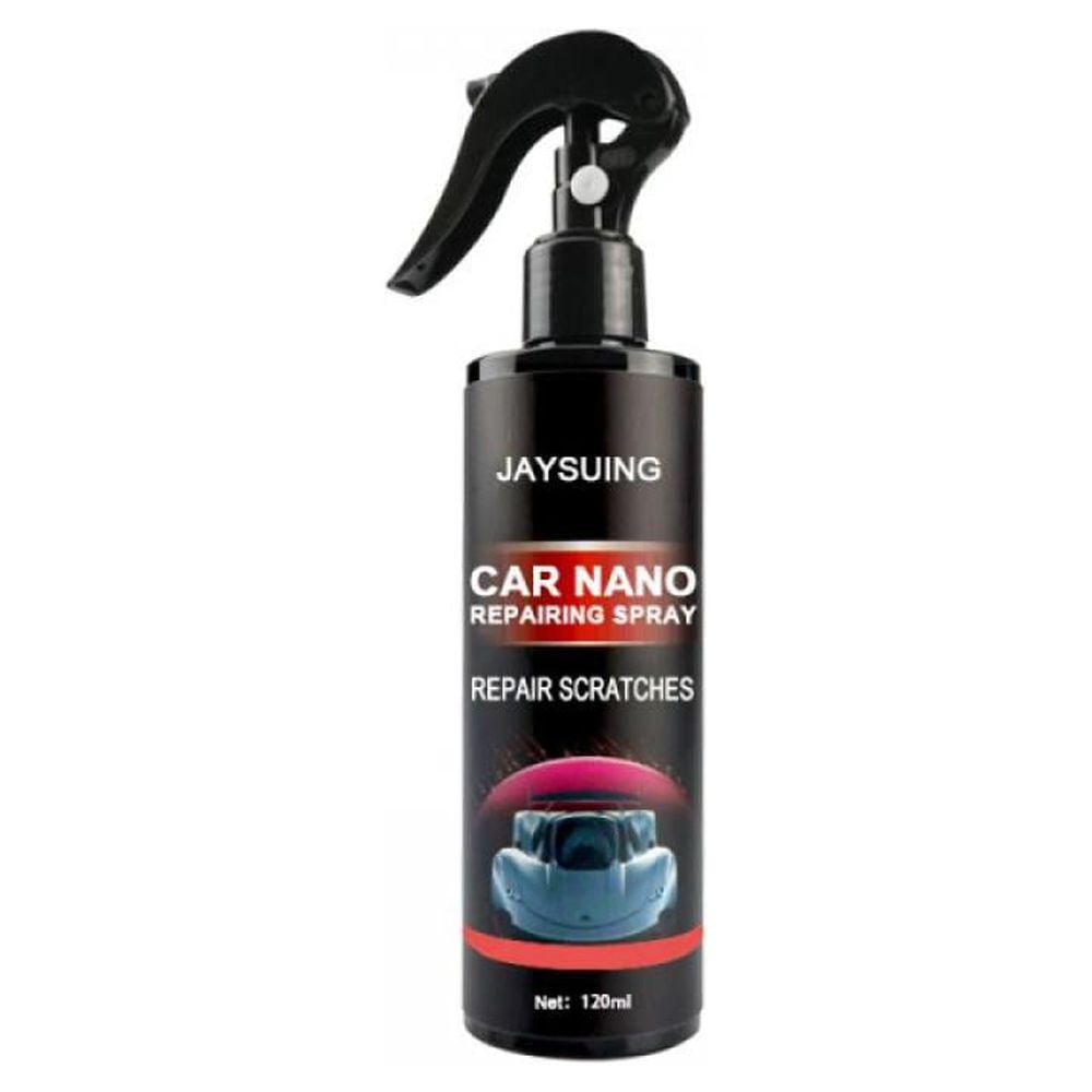 Car Scratch Repair Nano Spray,Waterless Car Wash & Wax - 3 in 1 Ceramic Coating Car Wax Polish Spray - Hydrophobic Top Coat - Polish & Polymer Paint Sealant Protection