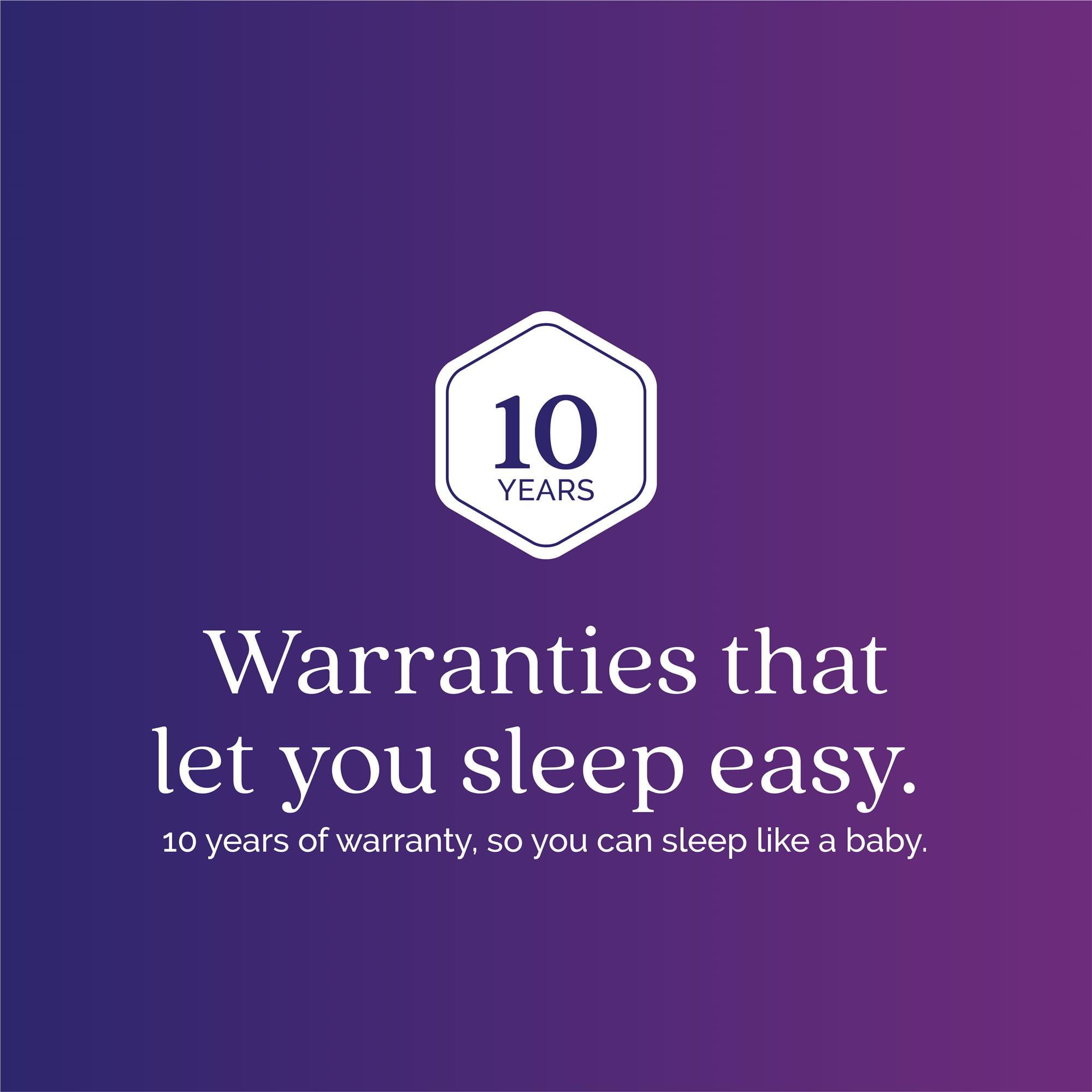 Sleep Tranquil 8'' 2-Sided Pocket Spring Mattress, Twin