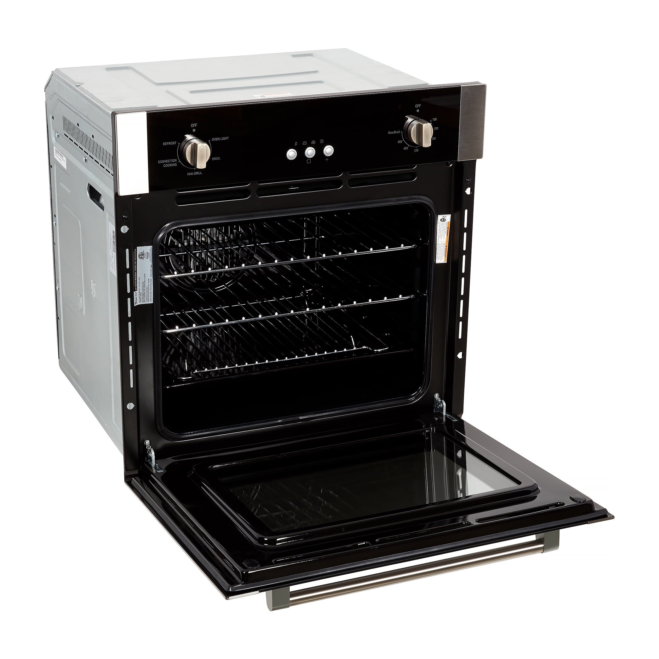 Magic Chef MCSWOE24S 24in 2.2 Cu ft Electric Wall Oven, Assembled Product H 23.4in W 21.8in D 23.4in