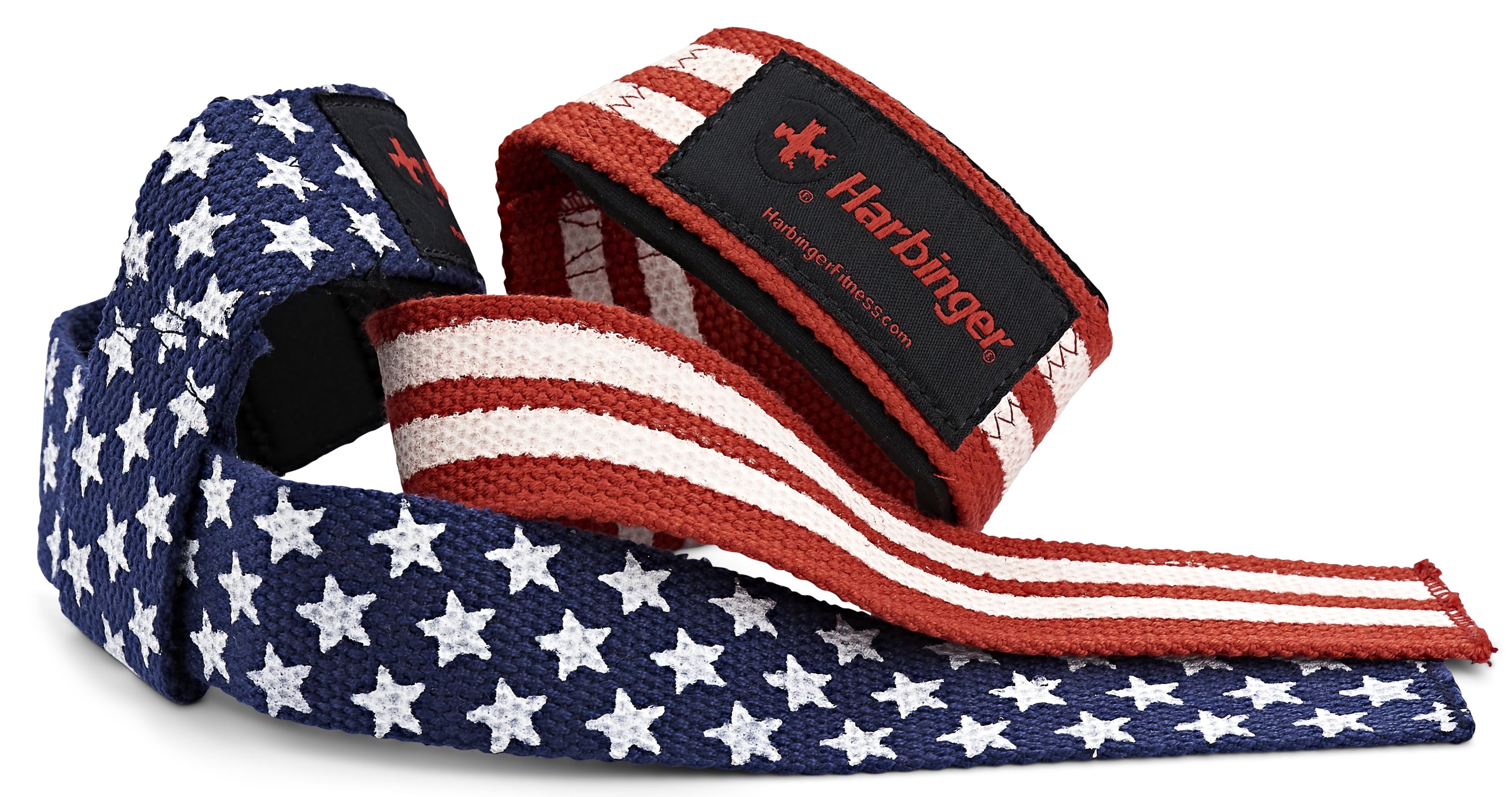 Harbinger Padded Cotton Lifting Straps Unisex Flag 21.5