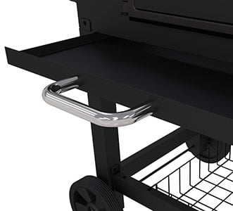 Dyna-Glo X-Large Heavy-Duty Charcoal Grill - 32 in. W- 816 sq.in. of Cooking Area Black