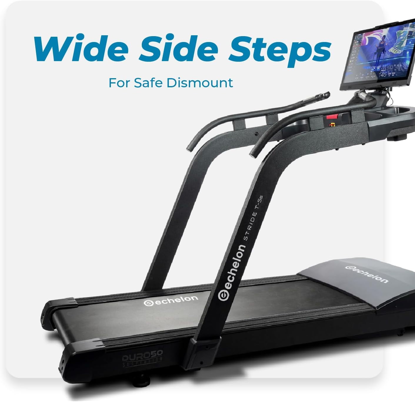 Echelon Stride-5s Smart Treadmill with 30-Day Free Trial Membership