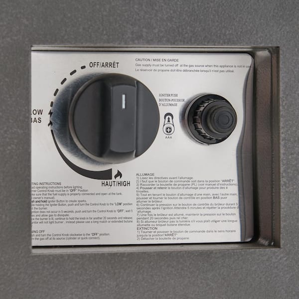 Reign Concrete Rectangular Metal Fire Pit (No Tank Holder)