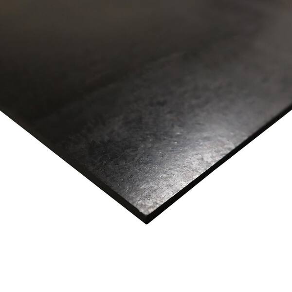Nitrile Commercial Grade Rubber Sheet Black 60A 0.062 in. x 36 in. x 24 in.