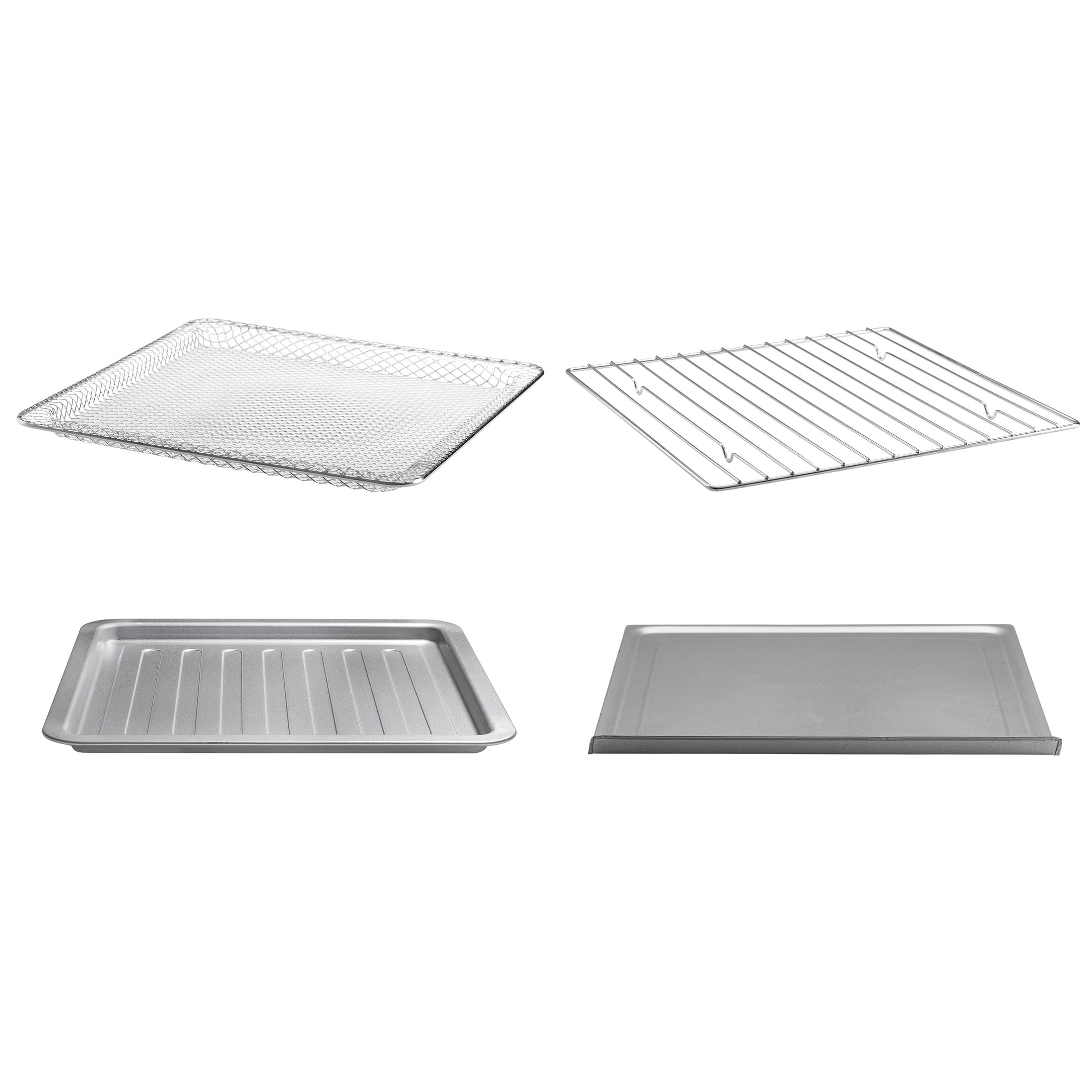 New Gourmia 6-Slice Digital Toaster Oven Air Fryer with 19 One-Touch Presets, Stainless Steel