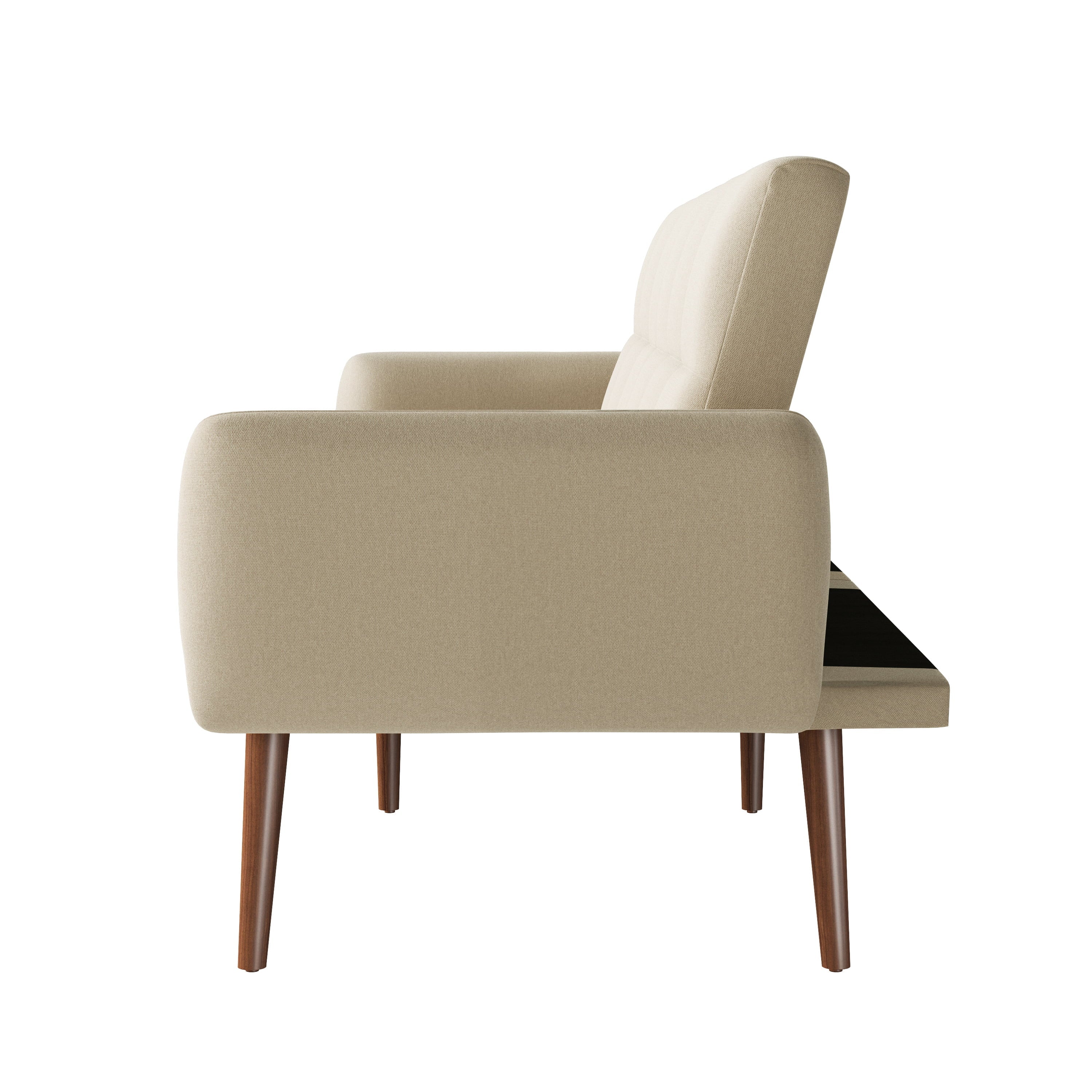 Homesvale Martin Convert-a-Couch Sleeper Sofa, Barley Tan