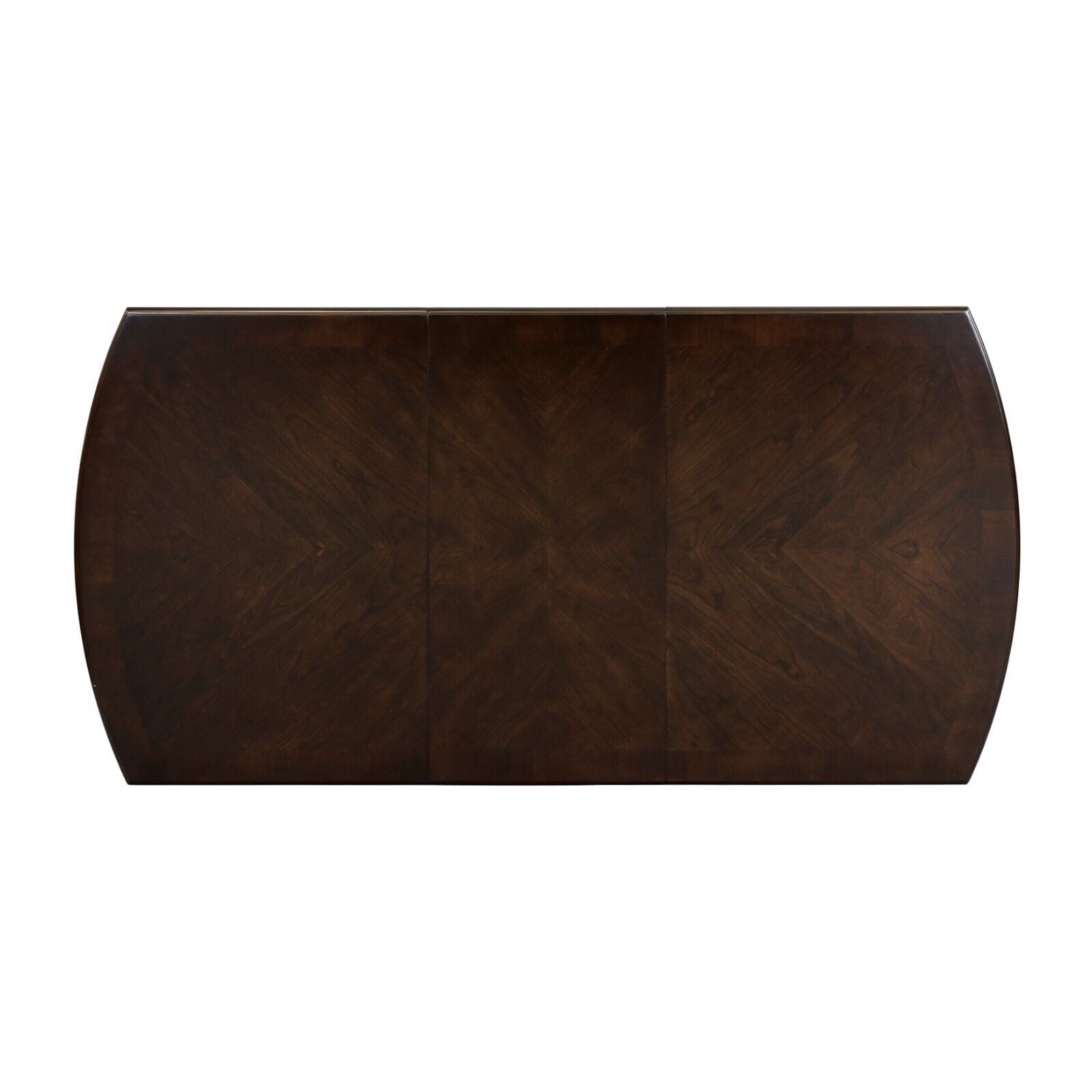 Stylish Dark Cherry Finish Dining 5pc Set Table with Extension Leaf 4 Side Chairs Simple Design Dining Room Furniture