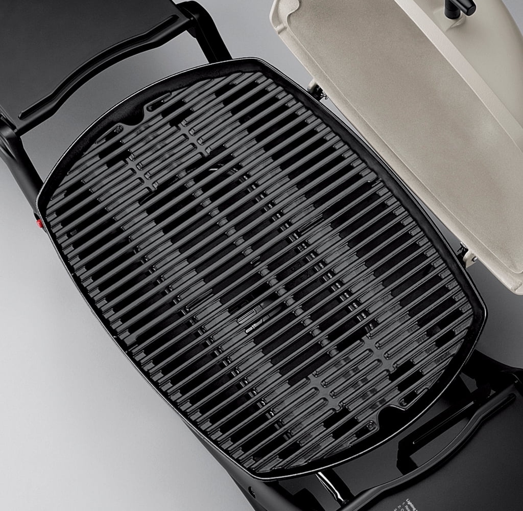 Q 2200 1-Burner Portable Gas Grill, Titanium