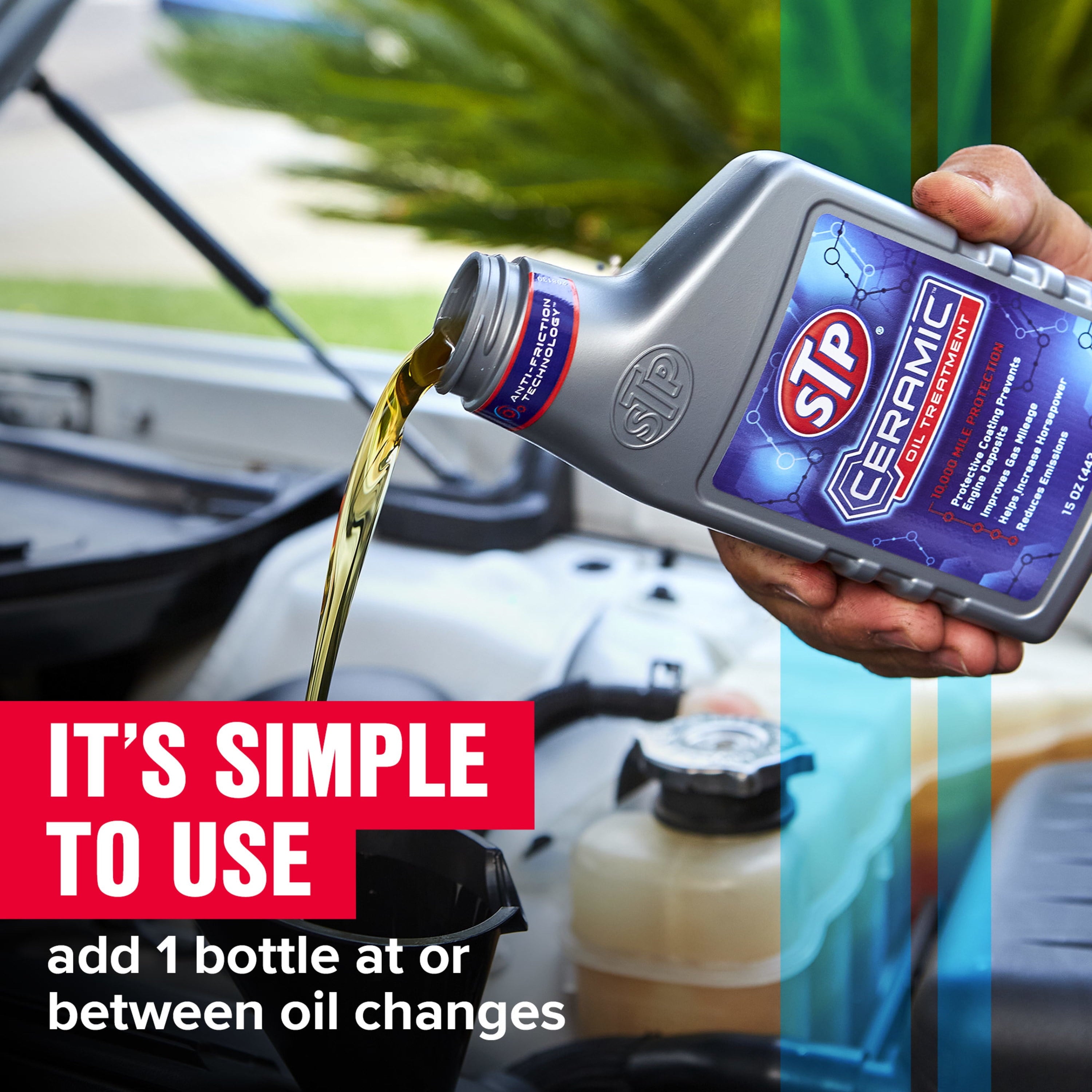 STP Ceramic Oil Treatment - 15 OZ