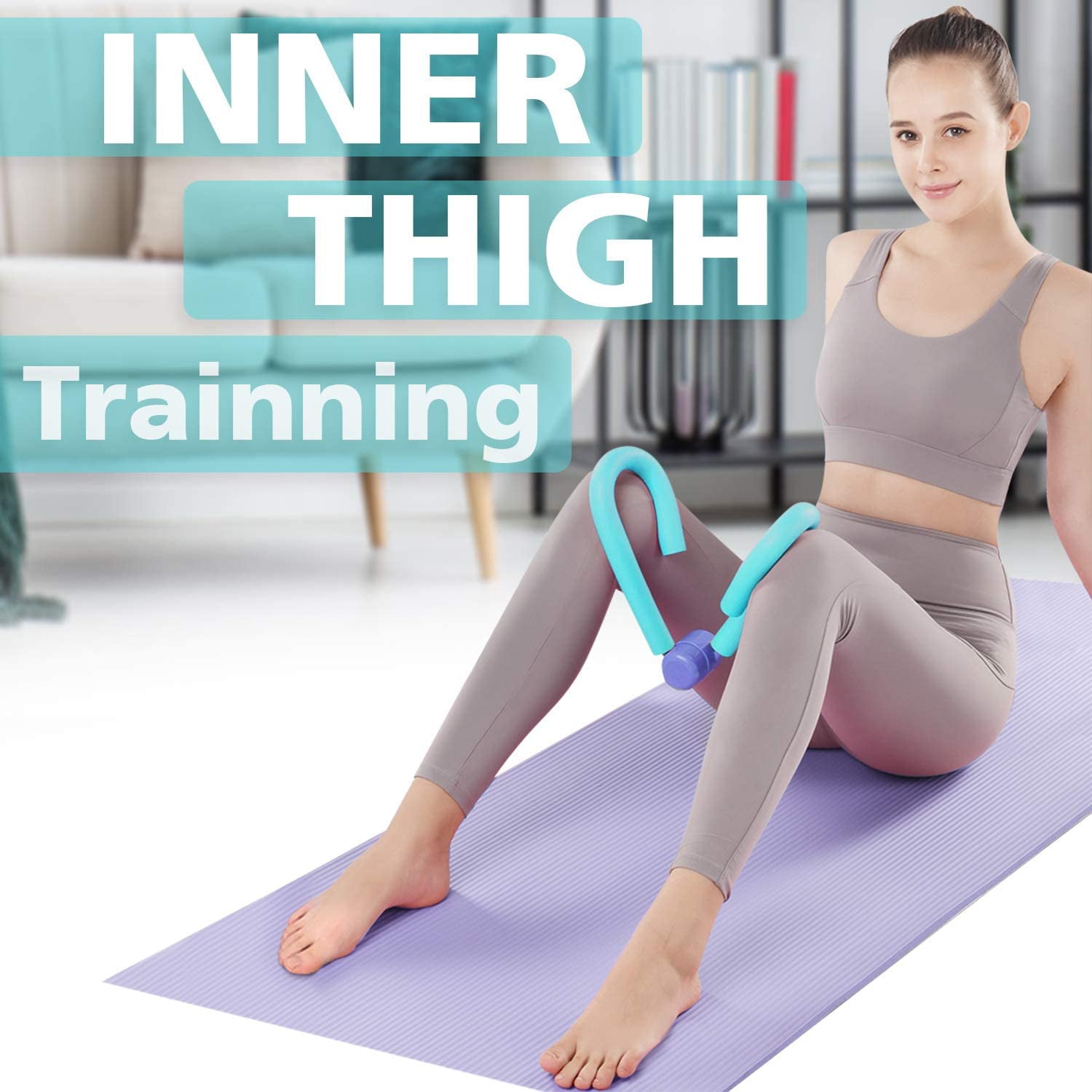 Thigh Toner & Butt, Leg, Arm Toner Thigh Trimmer Leg Exerciser Thigh Master Home Gym Equipment