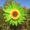 Pinwheels for Yard and Garden Wind Spinners Outdoor Decor Rainbow Windmills Decorations Sunflowers Whirligigs Lawn Flower Decorative