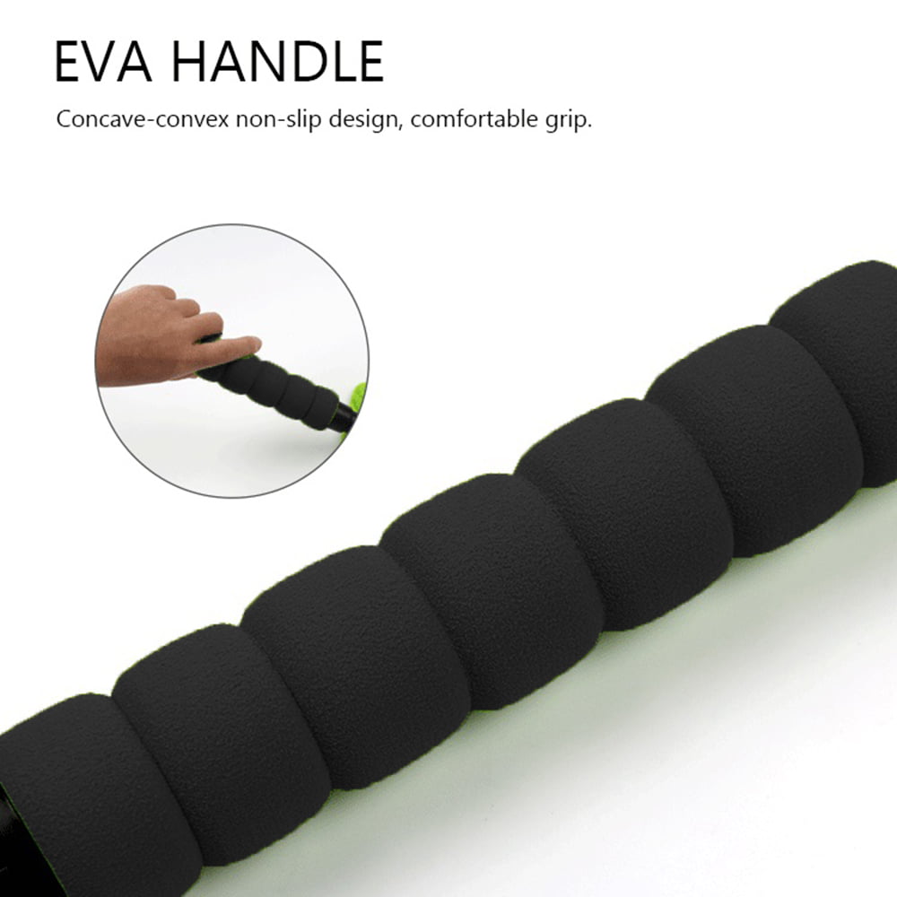 Byseng Car Windshield Cleaner, Windshield Cleaning Tool for Car, Microfiber Car Window Cleaner with Extendable Handle + 4 Reusable and Washable Microfiber Pads - Green