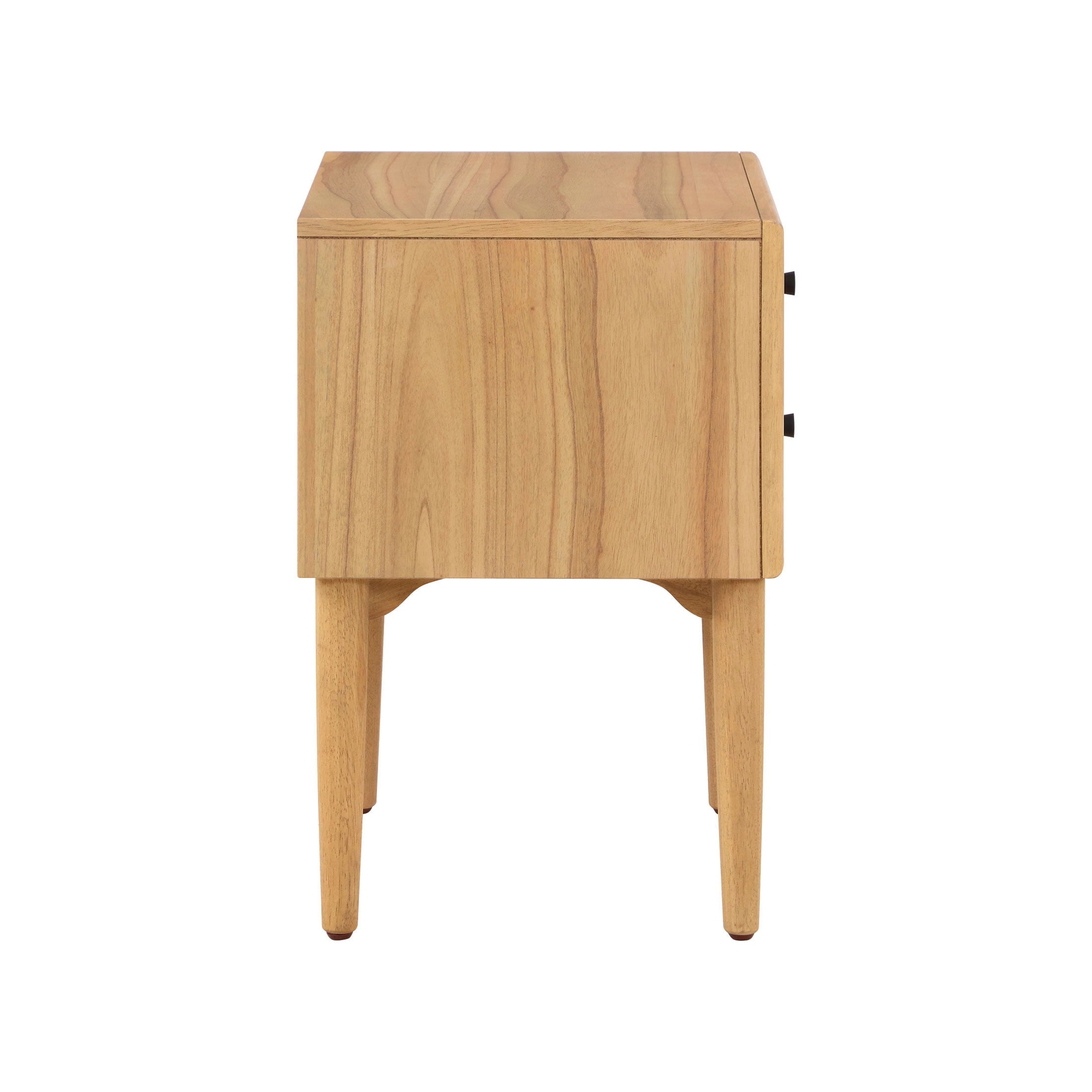 Better Homes & Gardens Bristol Nightstand with Solid Wood Frame, Natural Oak finish, by Dave & Jenny Marrs