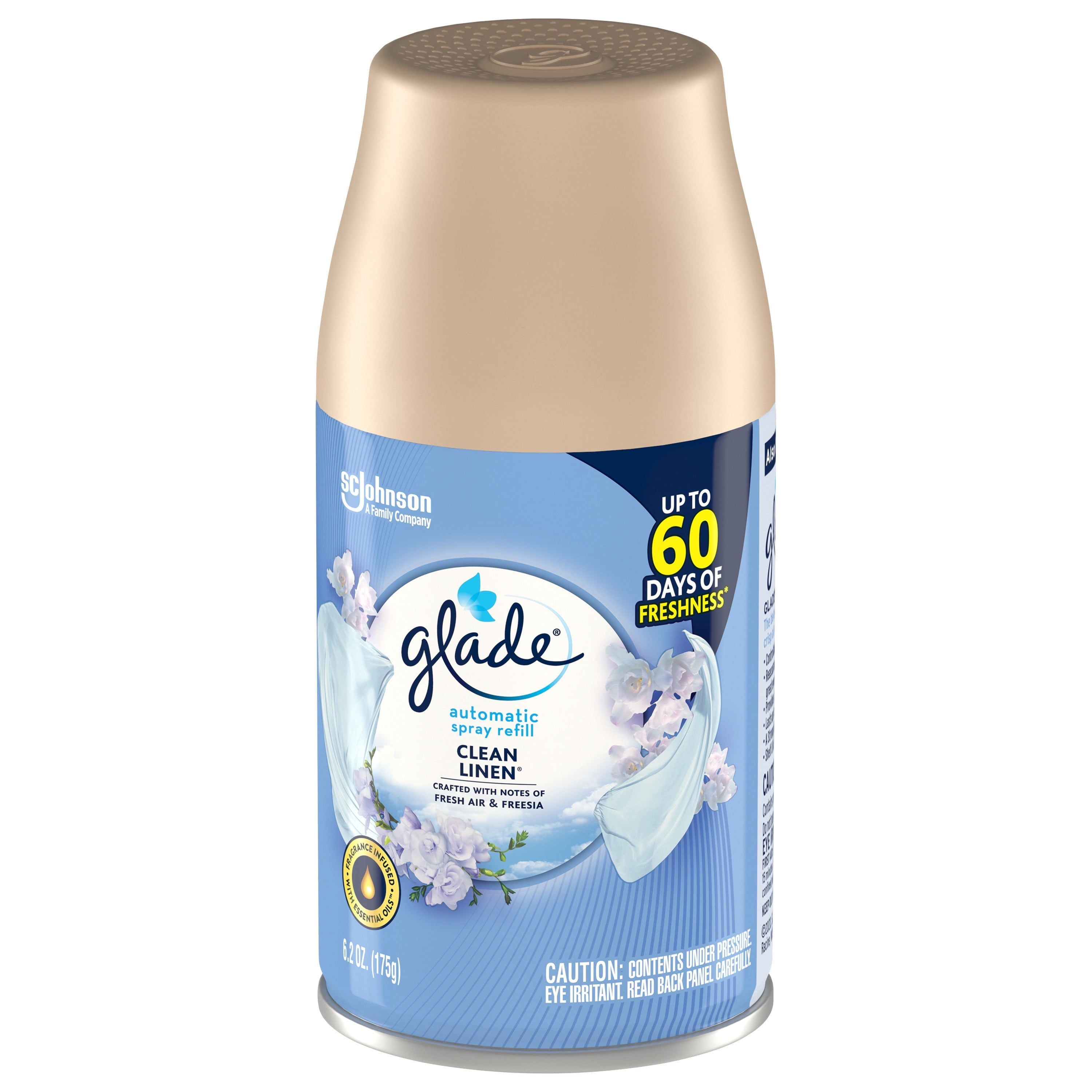 Glade Automatic Spray Refill, Air Freshener, Clean Linen™, 6.2 oz