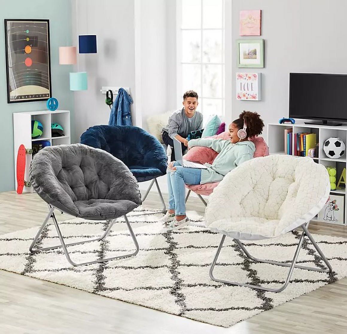 AC5788 Comfy Saucer Chair, Pink