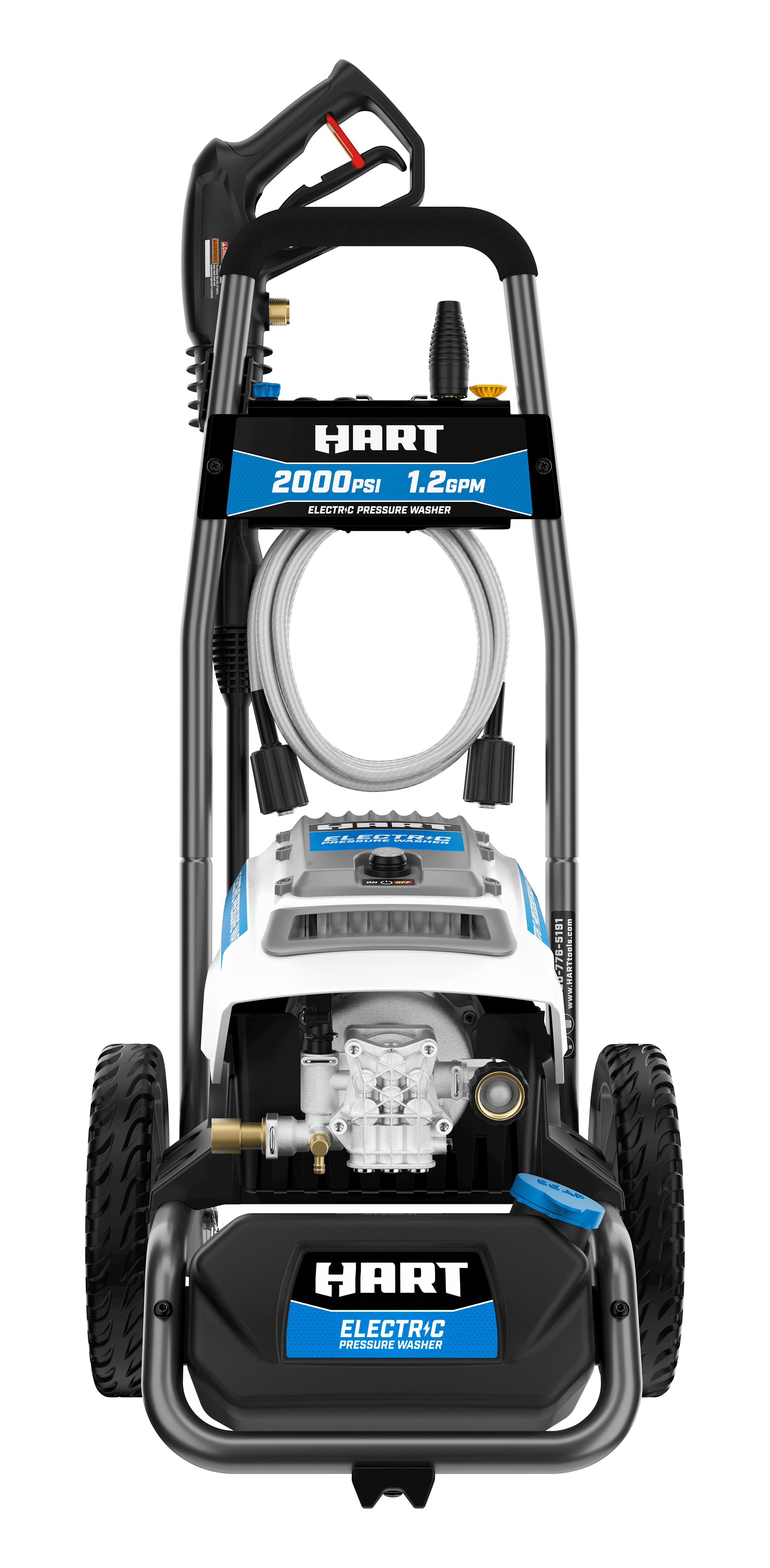 HART 2000PSI 1.2 GPM Electric Pressure Washer
