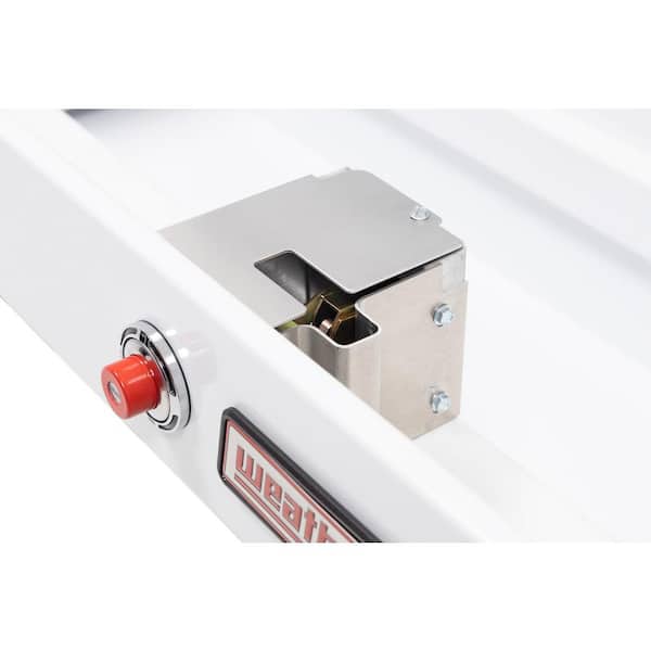 41 in. White Steel Short Lo- Side Truck Tool Box