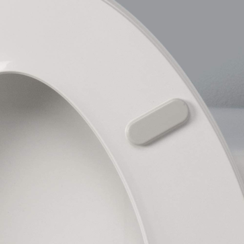 BEMIS Radiance Heated Night Light Toilet Seat will Slow Close and Never Loosen,