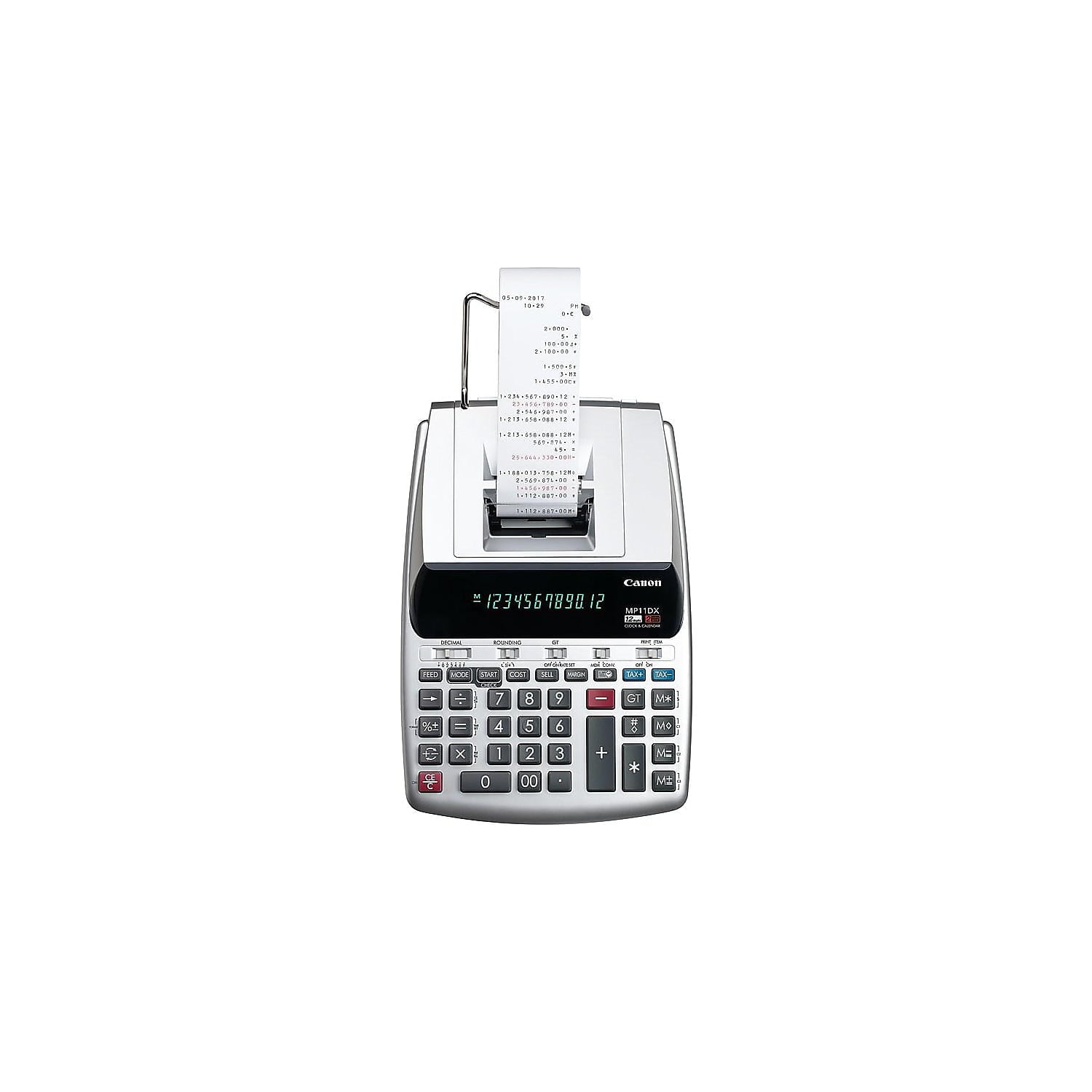 Canon MP11DX-2 Printing Calculator Black/Red Print 3.7 Lines/Sec 2198C001