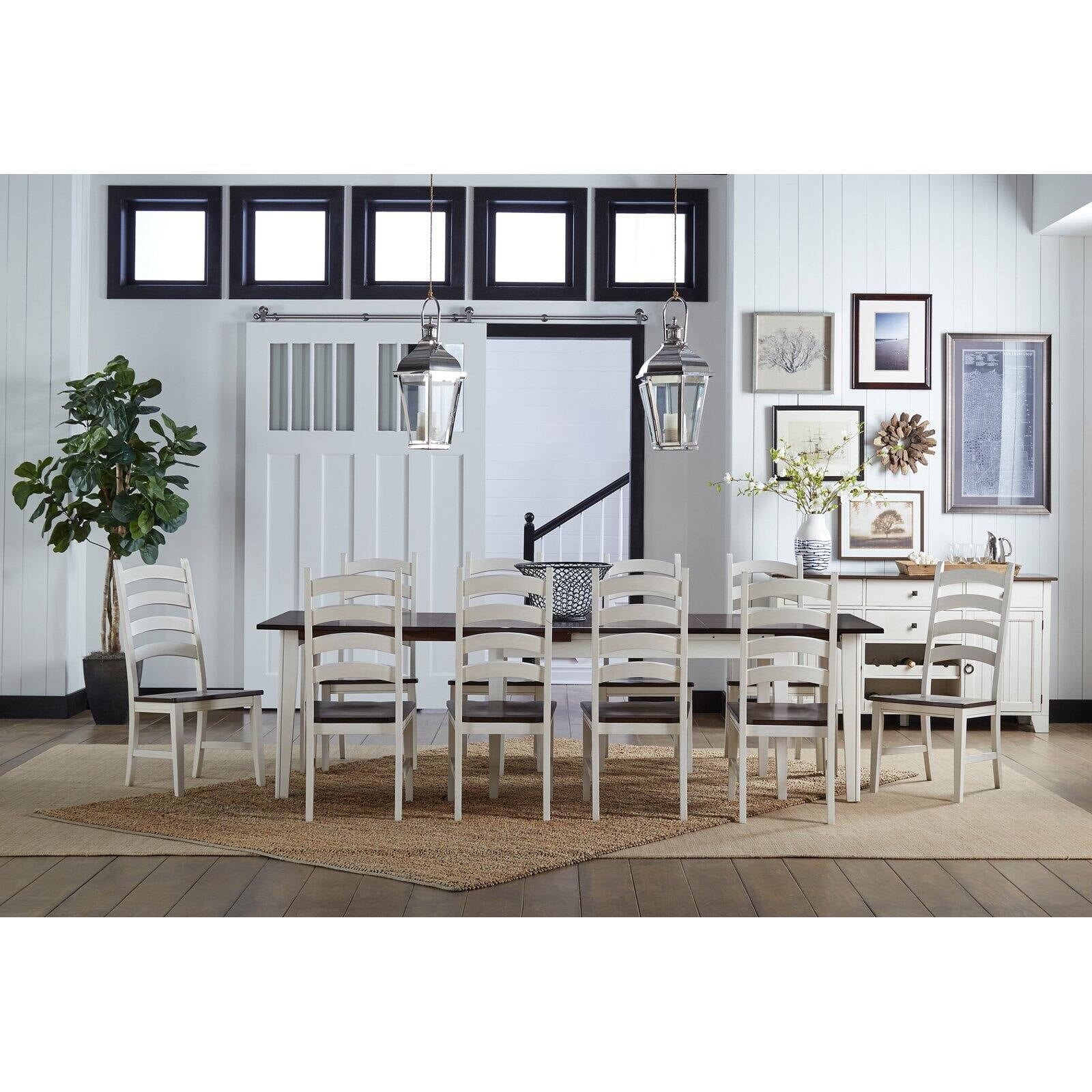 A-America Toluca 132-in. Rectangular Leg Table
