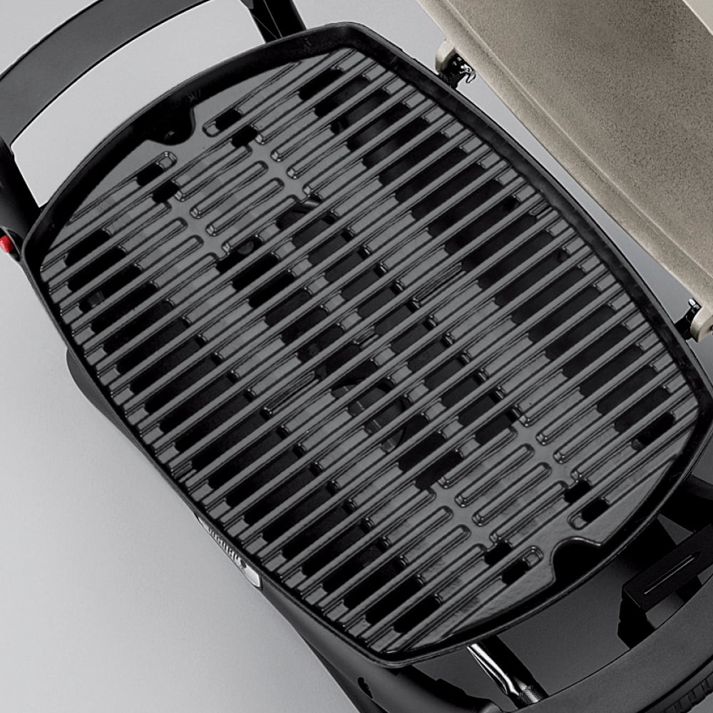 Q 1000 1-Burner Portable Gas Grill, Titanium