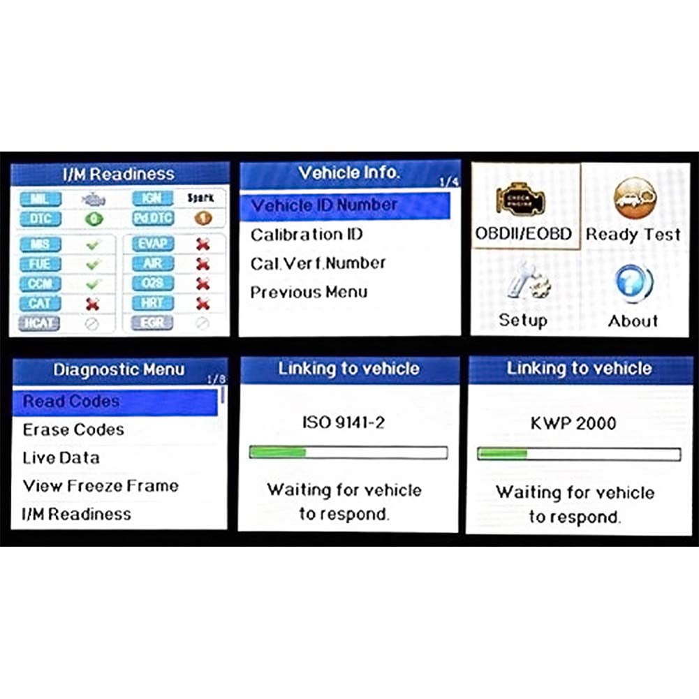 Autel AutoLink AL319 OBD2 Scanner Car Diagnostic Code Reader Automotive Engine Fault CAN Scan Tool
