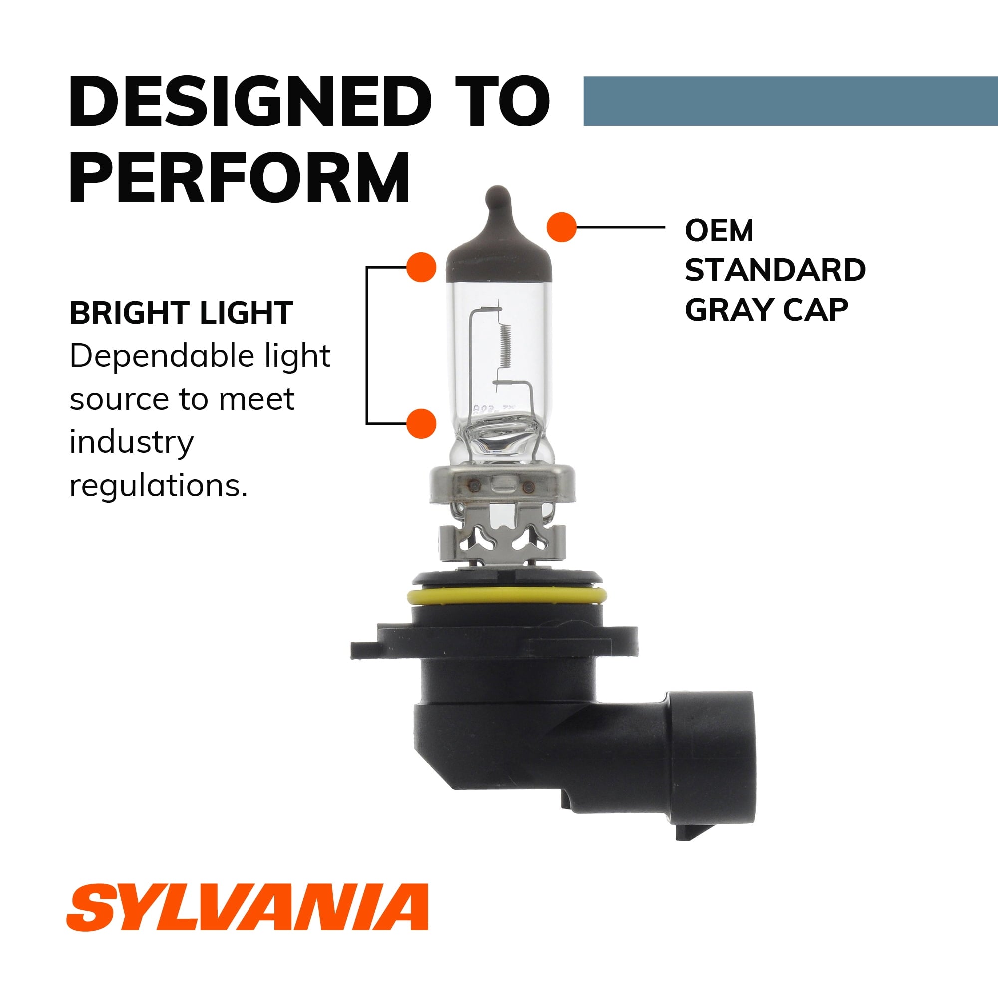 Sylvania 9006 Basic Auto Halogen Headlight, Pack of 1