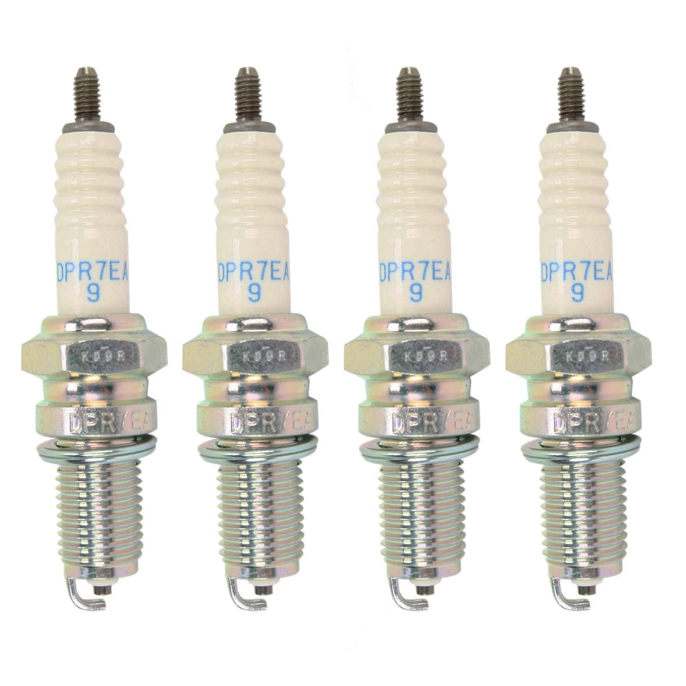 NGK 4 Pack of Genuine OEM (5129) Spark Plugs # DPR7EA-9-4PK