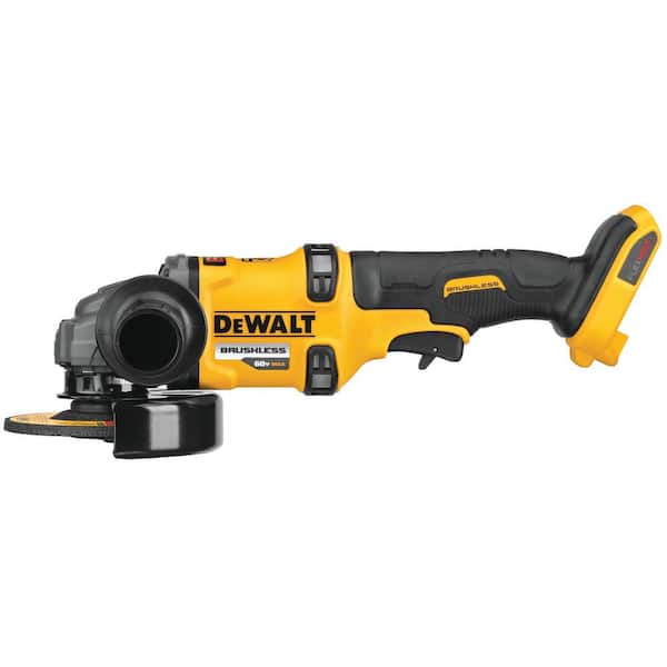 FLEXVOLT 60V MAX Cordless Brushless 4.5 in. to 6 in. Small Angle Grinder with Kickback Brake (Tool Only)