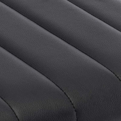 Duhome Vanity Stool Faux Leather Makeup Stool Vanity Bench with Metal Base Small Footstool Ottoman Footrest for Living Room, White