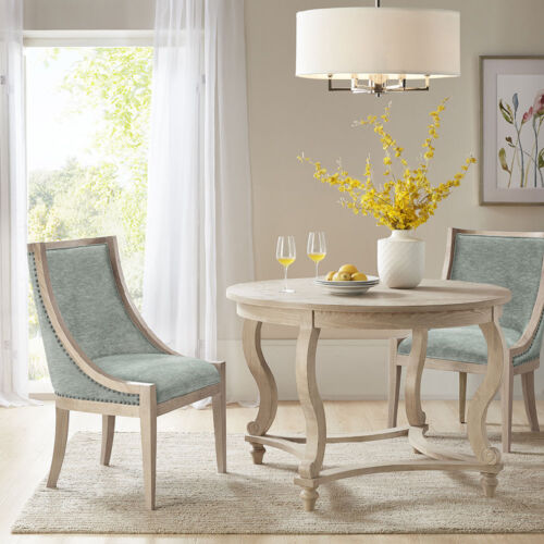 Elmcrest Upholstered Dining Chair with Nailhead Trim