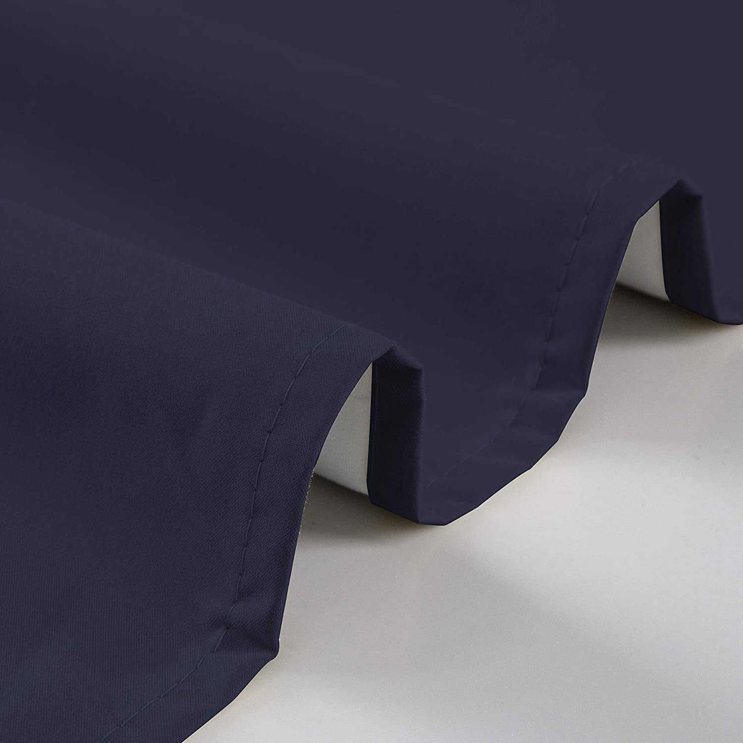 Blackout Curtain Tiers for Kitchen - Window Treatment Home Décor Small Panels for Half Windows, 27