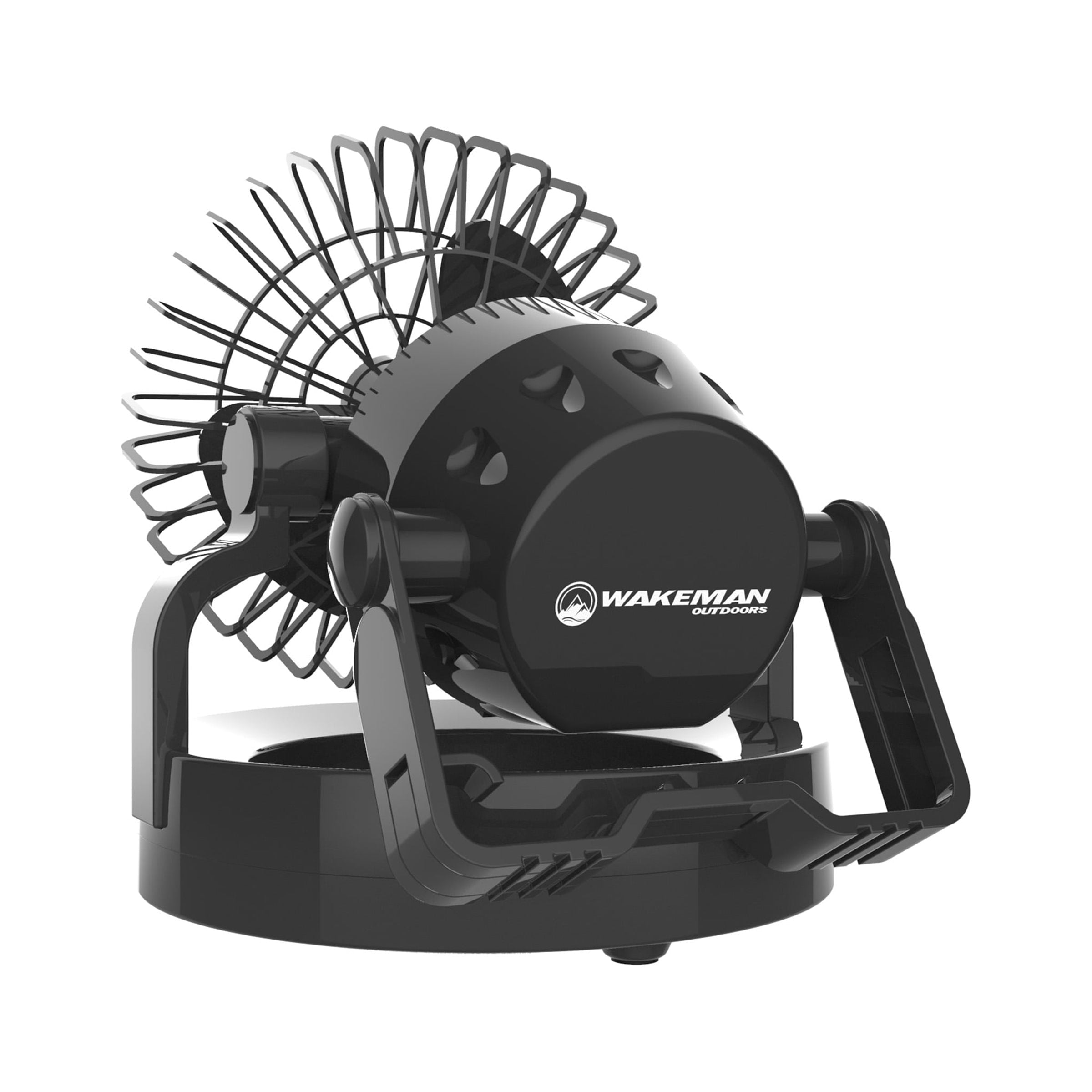 Portable 2 in 1 LED Camping Lantern with Ceiling Fan by Wakeman Outdoors