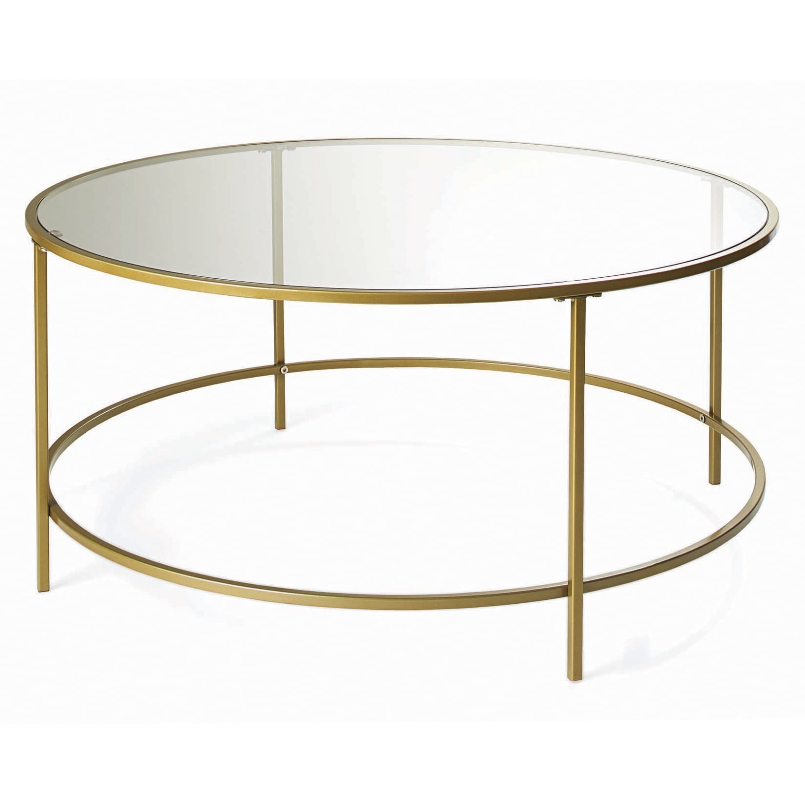 Better Homes & Gardens Nola Coffee Table, Gold Finish