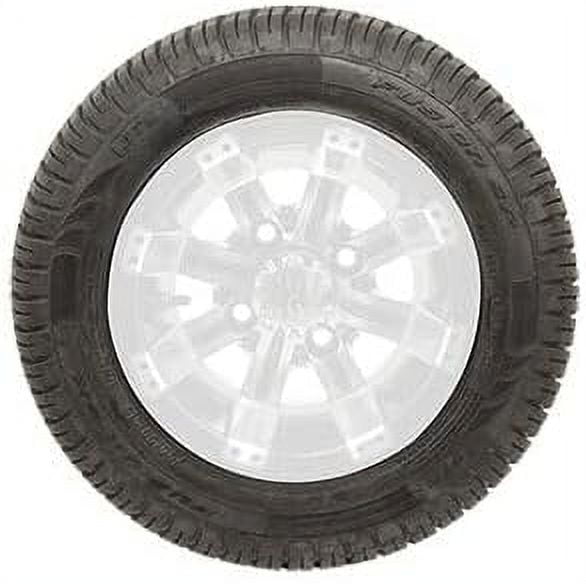 GTW Fusion S/R Steel Belted Radial DOT Golf Cart Street Tire (215/50-R12)