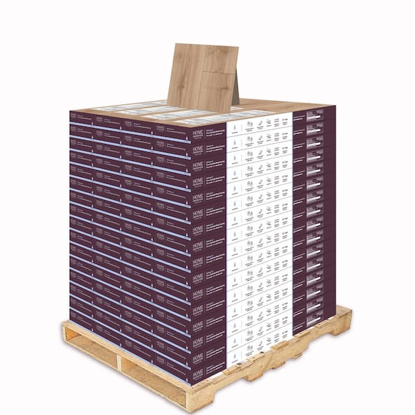 Russell Bay Ash 12 mm T x 8.03 in. W Waterproof Laminate Wood Flooring (1020.2 sqft/pallet)