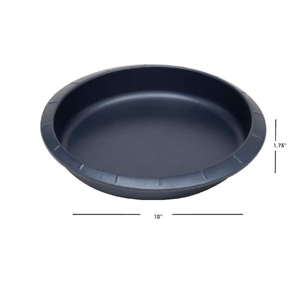 Textured Indigo Non-Stick Round Carbon Steel Pan