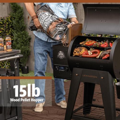 Pit Boss Lexington 500 Wood Pellet Grill - Onyx Edition