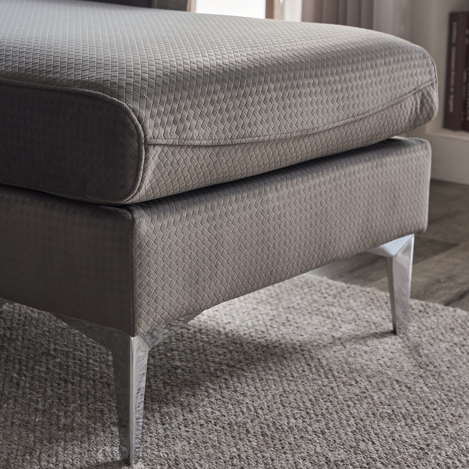 Ktaxon L Shape Sectional Sofa with Reversible Chaise, 112