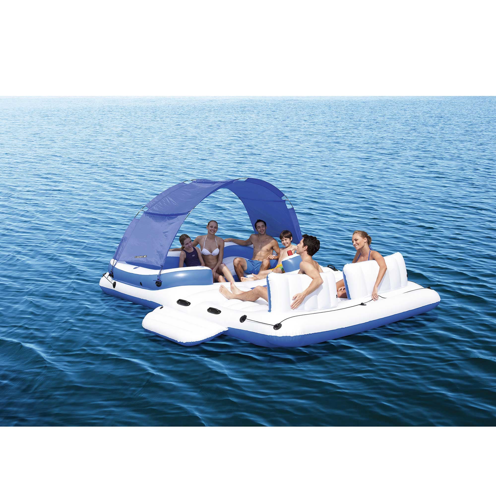 Bestway Tropical Breeze Floating Island Raft with Intex Repair Patch Kit