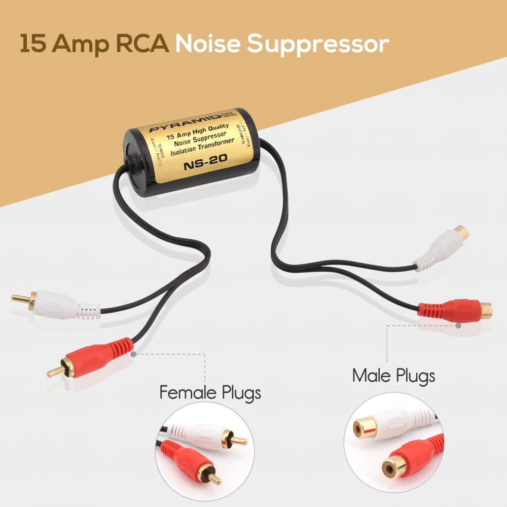 Pyramid 15 Amp RCA Noise Suppressor