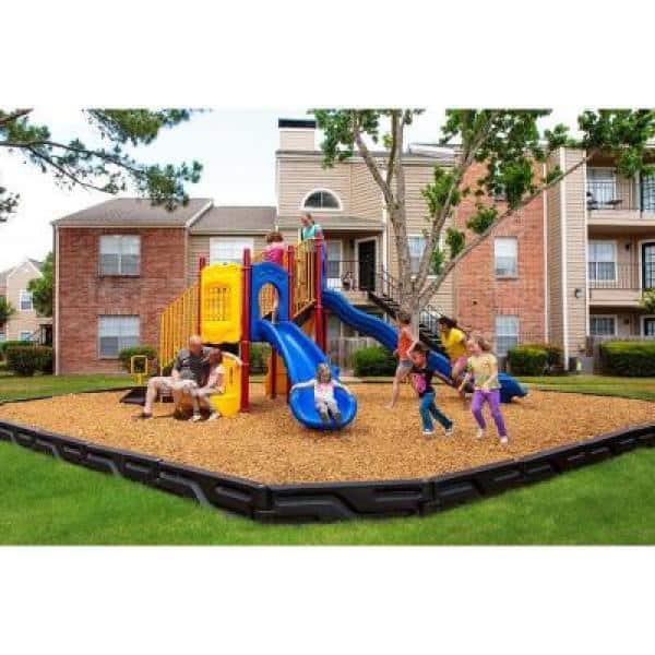 UPlay Today Timber Glen (Natural) Commercial Playset with Ground Spike