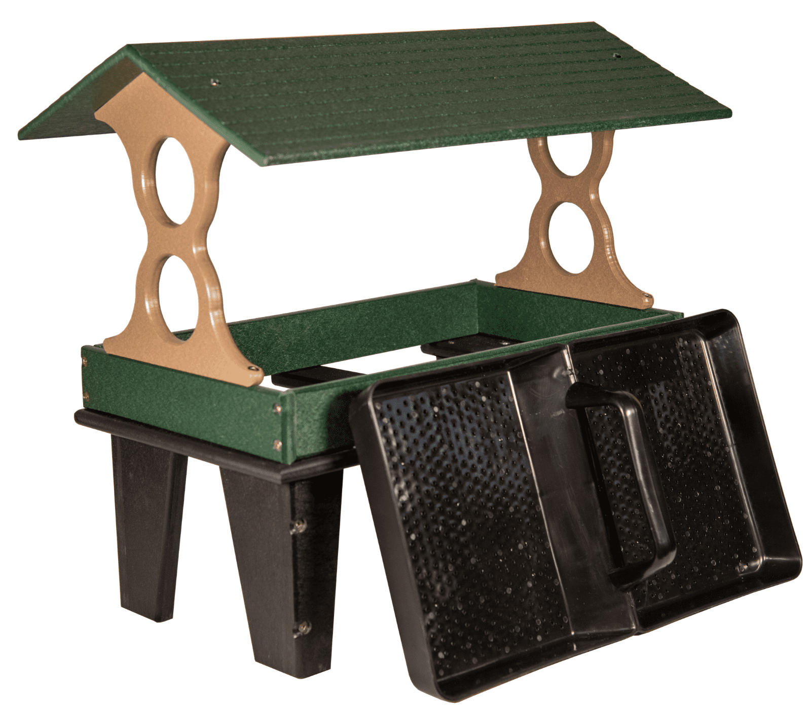 JCs Wildlife Ground Fly Thru Bird Feeder