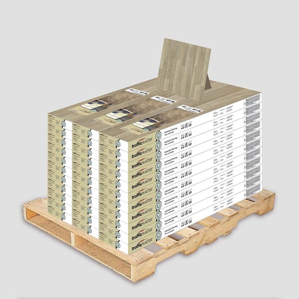 Arbour Hickory 7 mm T x 8 in. W Laminate Wood Flooring (789 sqft/pallet)