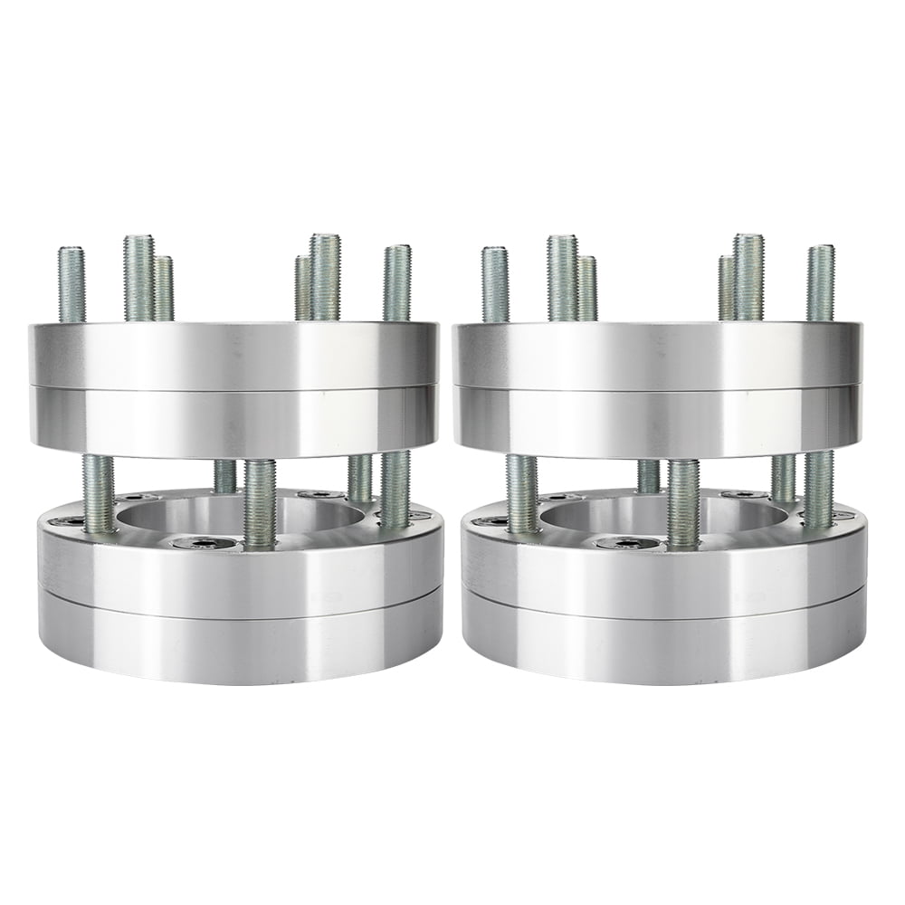 Happydeer 2X Wheel Adapters 5 Lug 5.5 To 6 Lug 5.5 Spacers 5x5.5 To 6x5.5 2